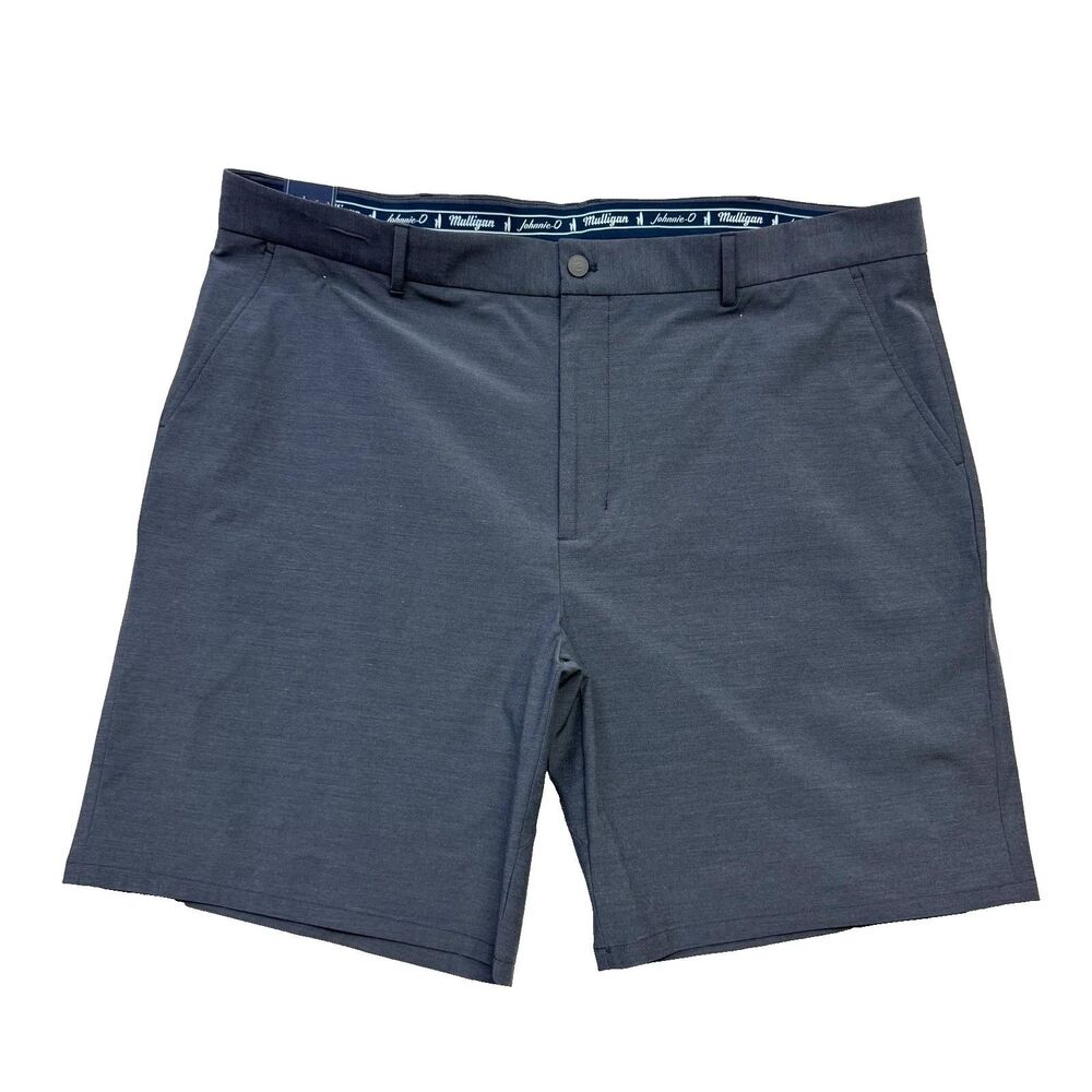 Johnnie-O Mulligan Performance Woven Golf Shorts High Tide Men 9" sz 54 NWT $128